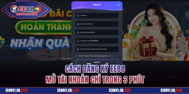 Mở tài khoản hợp lệ siêu tốc chỉ 3 phút