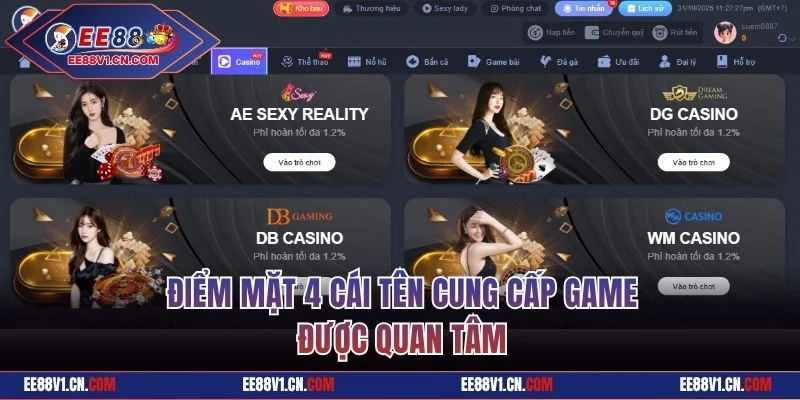 Điểm mặt 4 cái tên cung cấp game được quan tâm