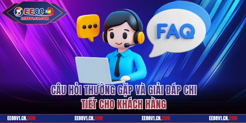 Mục FAQS những câu thường gặp và giải đáp từ đơn vị